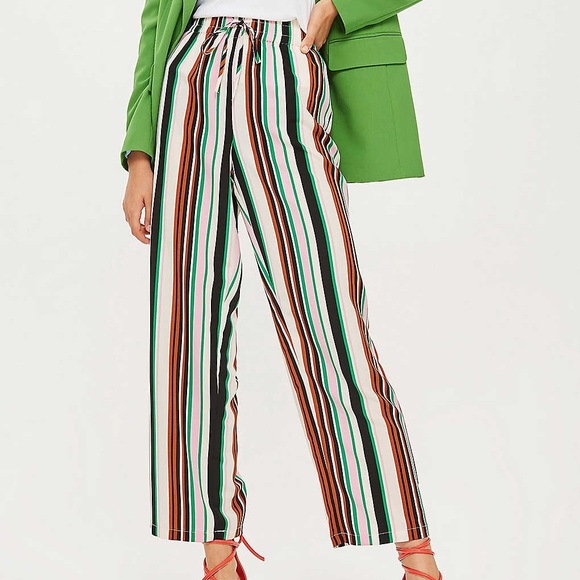 topshop striped pants